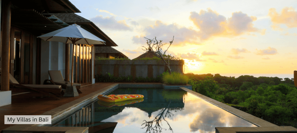 a Bali sunset is the perfect backdrop for a proposal