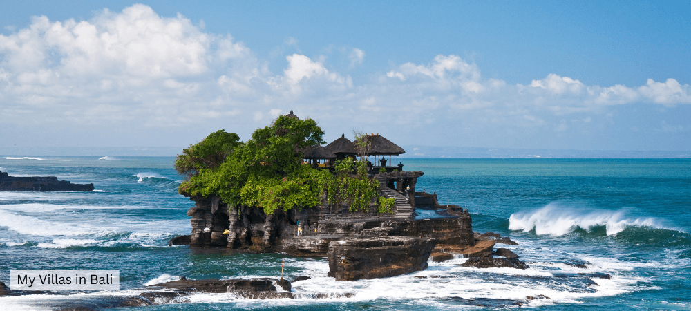 bali temple by the sea