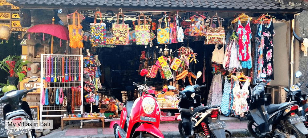 small shops in Bali prefer cash payment